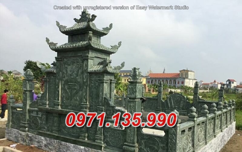 Mẫu lăng mộ đá để tro cổ đẹp bán tại đồng tháp - nghĩa trang đá